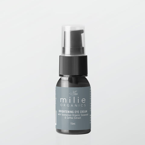 Brightening Eye Cream Seaweed Coffee Front label