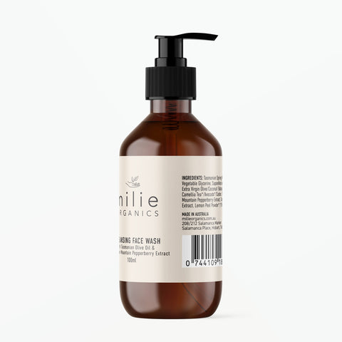 Cleansing Face Wash Olive Oil natural ingredients