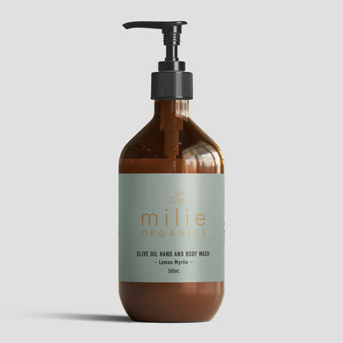Olive Oil Hand and Body Wash Lemon Myrtle frontml
