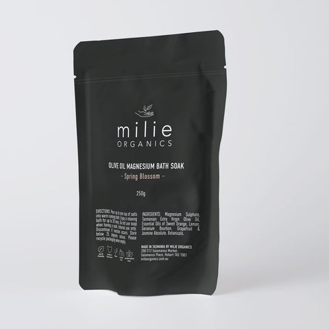 Olive Oil Magnesium Soak Spring Blossom