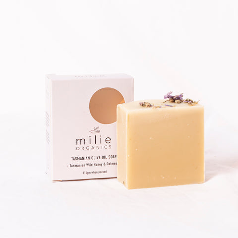 Tasmanian Wild Honey & Oatmeal Olive Oil Soap