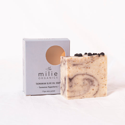 Tasmanian Pepperberry Olive Oil Soap