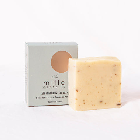TASMANIAN WAKAME & BERGAMOT OLIVE OIL SOAP