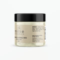 Chamomile and oatmeal Face Mask natural ingredients label