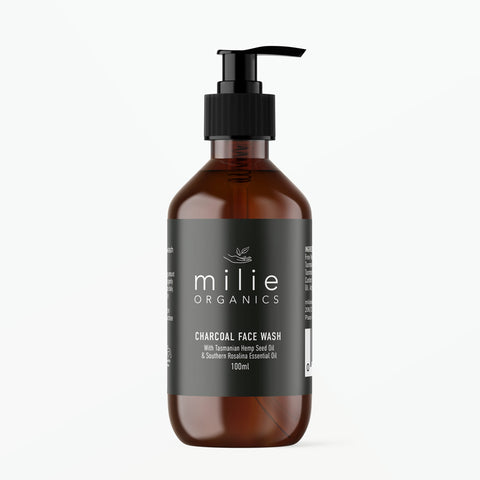 Charcoal Face Wash With Southern Rosalina front