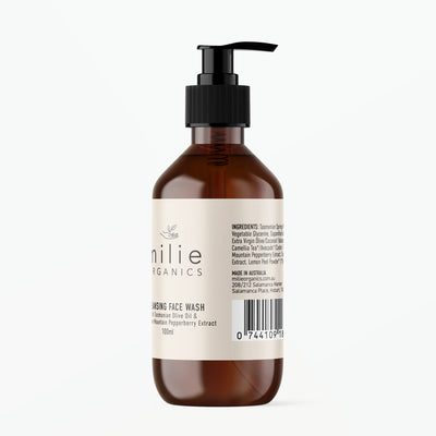 Cleansing Face Wash Olive Oil natural ingredients
