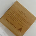 Huon Pine Soap Holder Back