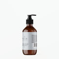 Organic hemp foot cream natural ingredients label