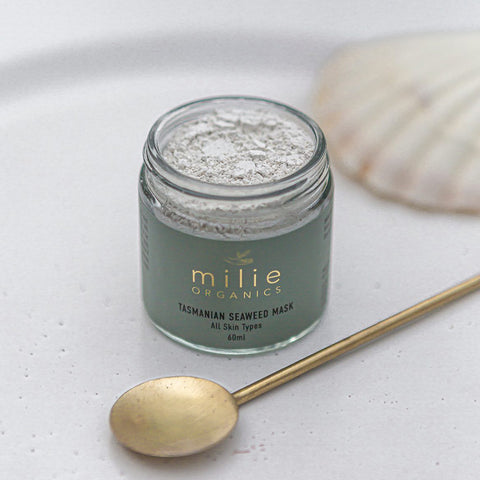 Tasmanian seaweed Face Mask open jar